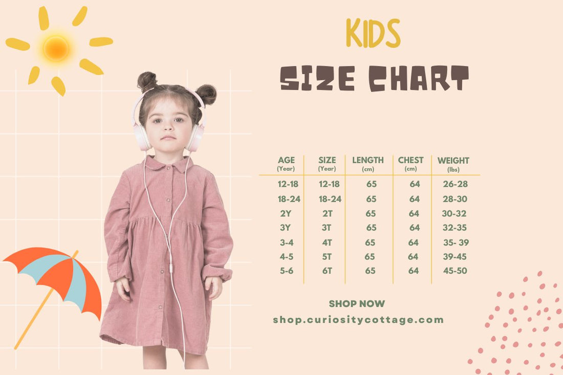 Infant Clothing Sizes 101: Everything You Need to Know - Curiosity Cottage