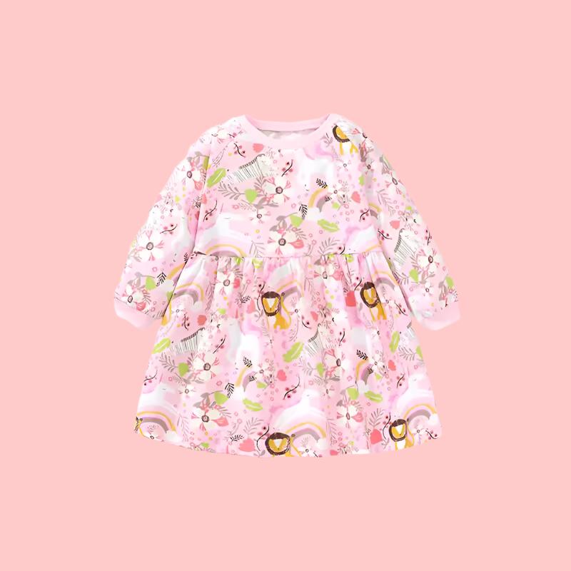 Curiosity Cottage Pink Bright Dress - Curiosity Cottage